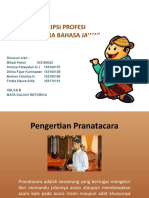 Deskripsi Profesi Pranatacara Bahasa Jawa Fix