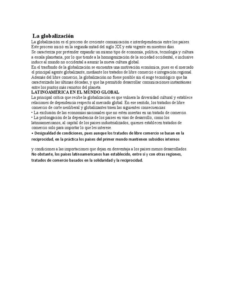 Impacto del lenguaje visual en la globalización | PDF | Finanzas y ...