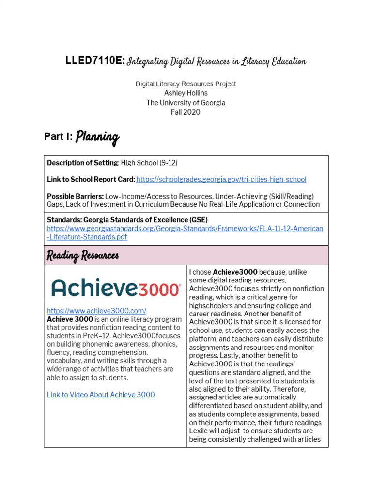 Achieve3000: Achieve Language Review for Teachers