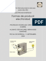 Formas de Producir Electricidad - Edgar Uriel Hernández Martínez