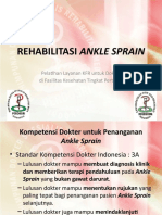 Rehabilitasi Ankle Sprain Revisi