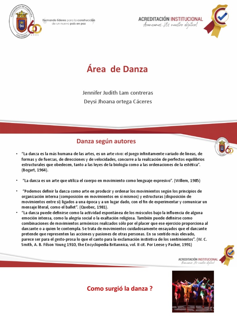 La Danza: Arte y Expresión Humana | PDF | Bailes | Las artes escénicas