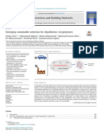 Emerging sustainable solutions for depollution Geopolymers