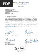 Co-Request Letter To GAO On Wall Construction