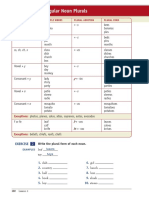 Regular and Irregular Plurals - 1