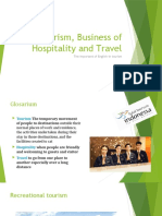 Tourism, Business of Hospitality and Travel