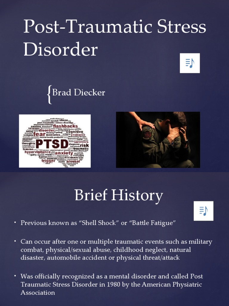 Understanding Post-Traumatic Stress Disorder | PDF | Psychological ...