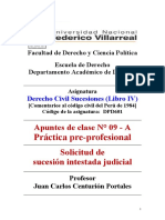 9 A. APUNTES 9 A. Practica de Sucesion Intestada Judicial