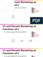 T Is Time It Takes For C2 To Be Half of C1