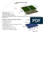 Ukuran Meja Ping Pong