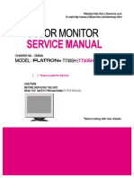 Color Monitor: Service Manual