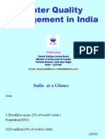 Water Quality Management in India: E-Mail: SCRMB - Cpcb@nic - In, Rmbdelhi@yahoo - Co.in