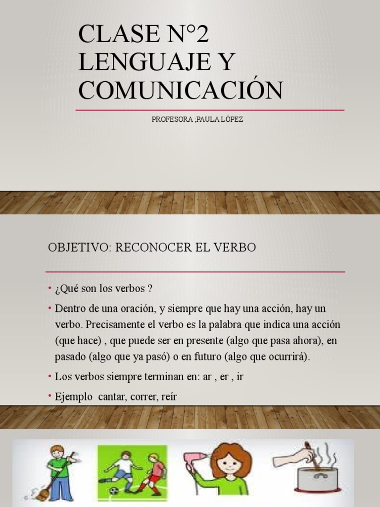 Reconocimiento y Uso de Verbos | PDF | Artes del Lenguaje y Comunicación