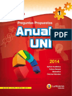 Álgebra - Anual Uni 2014