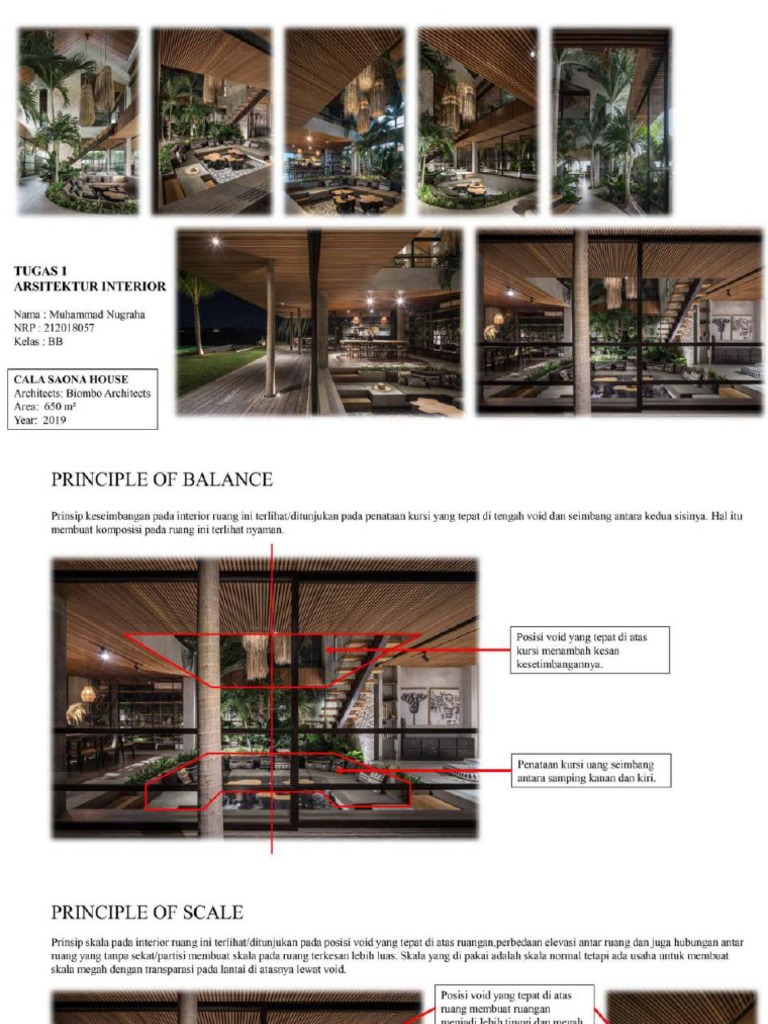 TUGAS MENGANALISIS Arsitektur Interior | PDF