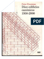 Peter Eisenman - 10 Edificios Canonicos