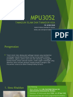 NOTA Tokoh MPU3052