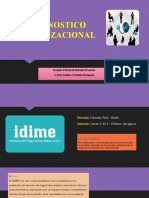 Diagnostico Organizacional Idime s.A