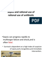 Sepsis and Rational Use of Rational Use of Antibiotic