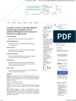 Long-Term Daily Life Functioning and Quality of Life of Patients With Hypoxic Brain Injury As A Result of A Cardiac Arrest