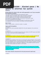 SAP Note 216364 Vertex Queue