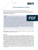 Japan Considered From The Hypothesis of Farmer/ Language Spread