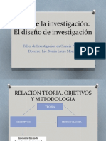 ClaseLauraMoreno-diseño de Investigacion
