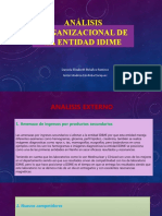 Análisis Organizacional de La Entidad Idime