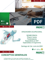 Biomecánica y ergonomía ocupacional