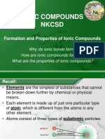 Ionic Compounds NKCSD