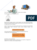 Materi Matematika Volume Prisma Segitiga