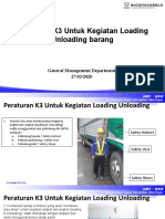 Peraturan K3 Loading Unloading