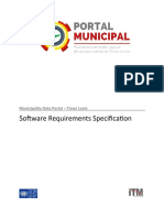 Web Application For Data Processing of Municipality Portal (Laravel Framework)