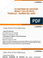 Diplomado SGSST Norma Iso 45001 Uninpahu