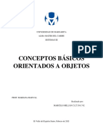 Conceptos basicos orientados a objetos - Marcelo Millán