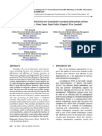 Prototyping of Medical Record Quantitative Analysis Information System - Case Study at Tripat Public Hospital, West Lombok