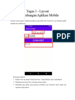 Tugas 1 - Layout