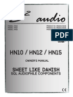 HN10 / HN12 / HN15: Owner'S Manual