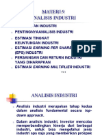 Analisis - Industri