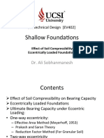 Shallow Founda, Ons: Dr. Ali Sobhanmanesh