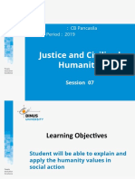Justice and Civilized Humanity: Course: CB Pancasila Effective Period: 2019
