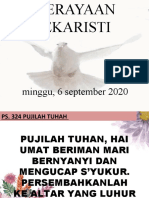 Lagu PS Misa 6 September 2020