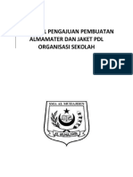 Proposal Pengajuan Pembuatan Almamater Dan Jaket PDL Organisasi Sekolah