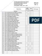 Nama-Nama Siswa SMP N 2 TP 2017 - 2018