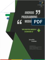 Android - Modul 05 - Implementing Android UI and Behaviour 02