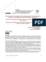 Hopp Maldovan y Otrxs - Trabajo, Género y Desigualdades en La Economía Popular - Pandemia