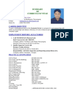 OF Curriculum Vitae: Career Objective