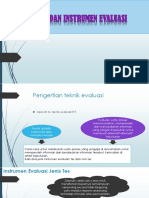 Pertemuan 7-Teknik - Dan - Instrumen - Evaluasi