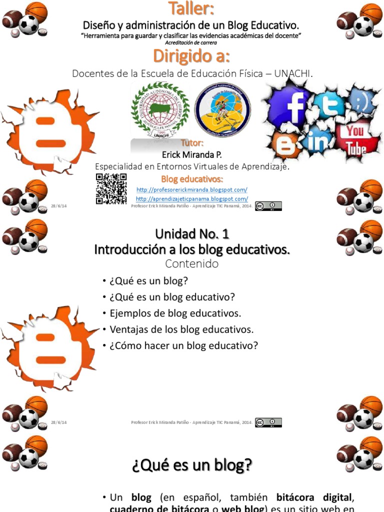 Diseño de Blogs Educativos | PDF | Blog | Maestros