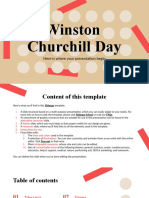 Winston Churchill Day by Slidesgo